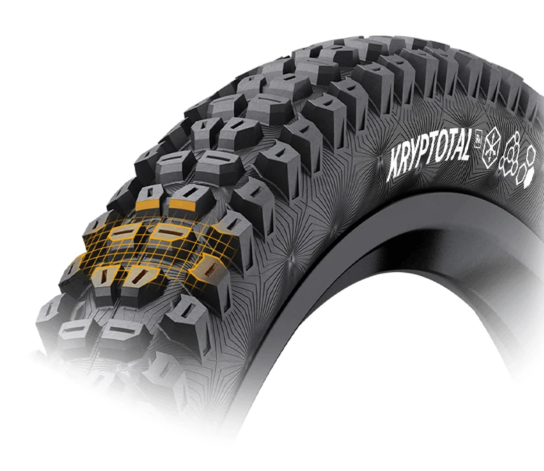 Continental MTB-Reifen Xynota 27,5/29x2,4 3/180 TPI Pannenschutz Mountainbike Faltreifen Schwarz Chili Compound Tubeless – Detail 14