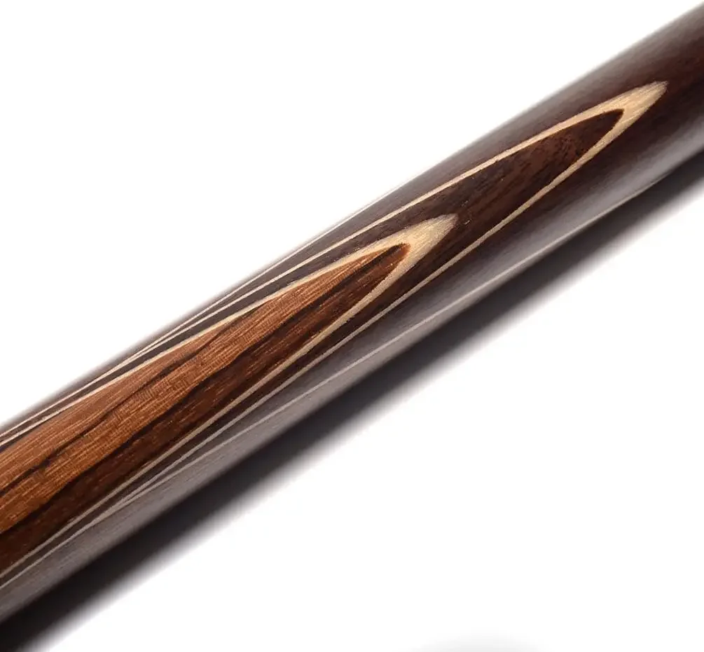 Jointed Snooker Cue 57 inch Handcraft with Extension/Joint Protector Packed in Leatherette Cue Bag