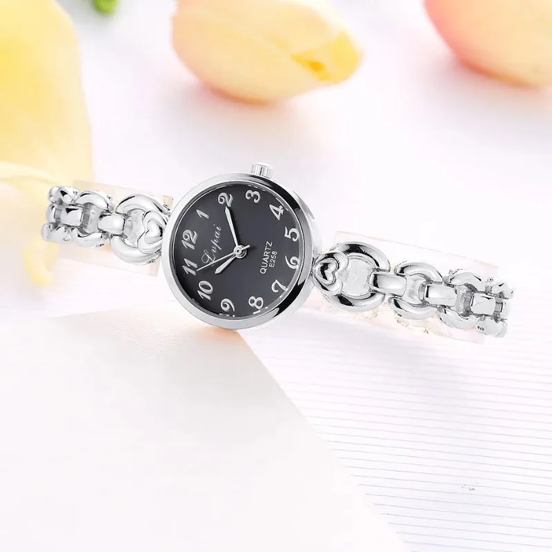 Simple Women Watches Luxury Rose Gold Ladies Dress Quartz Watches Steel Band Bracelet Watches Women Wristwatches Reloj Mujer