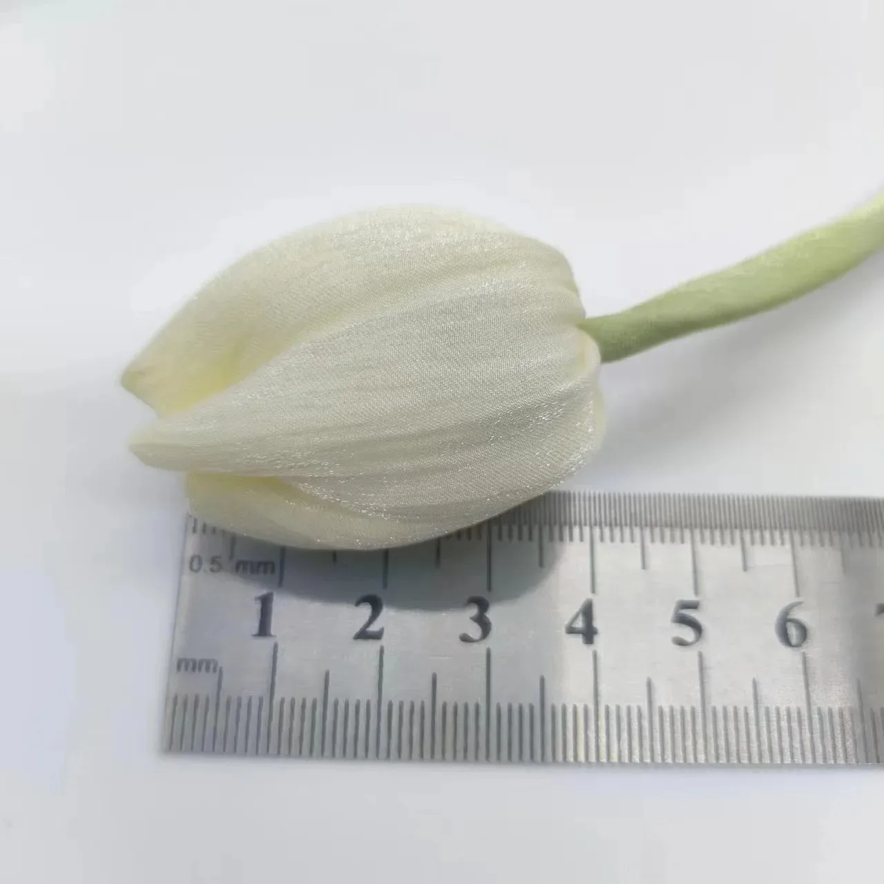 10 Teile/los Künstliche Tulpe Blume Bunte Kleidung Kleid Dekoration Stirnband Haar Clip Dekor DIY Gefälschte Tulpe Blumen – Detail 6