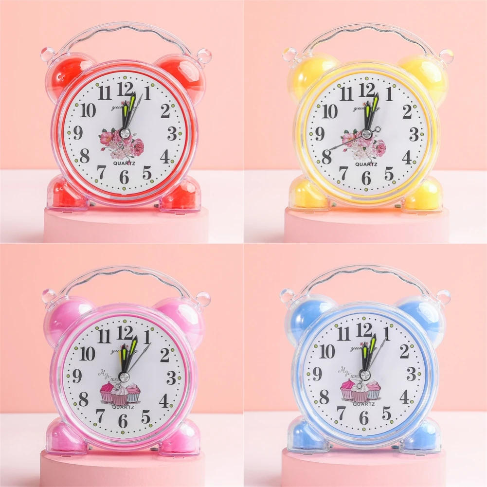 

Cute Loud Alarm Clock For Bedroom Bedside School Office Desk Home Decor Primary School Student Alarm Clock Children's Cartoon