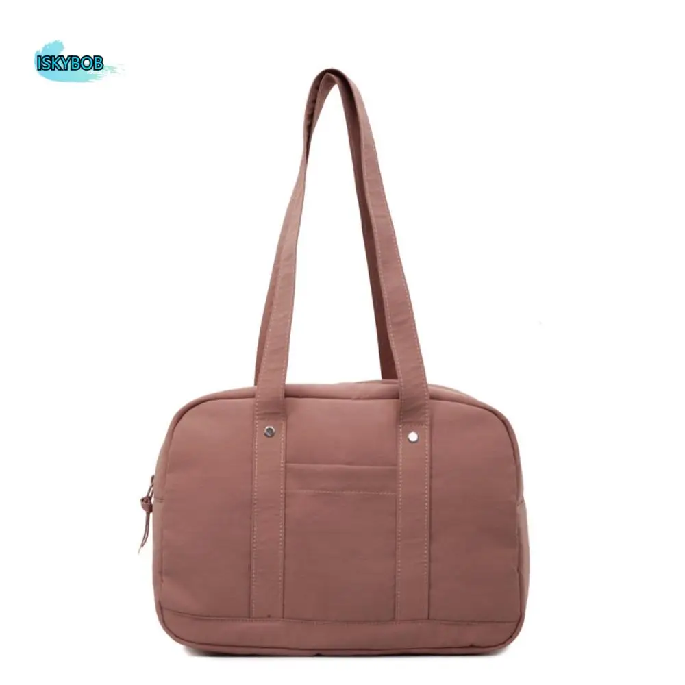 

Simple Korean Style Women Shoulder Bag Solid Color Handbag Casual Underarm Bag Large Capacity Simple Tote Bag Women