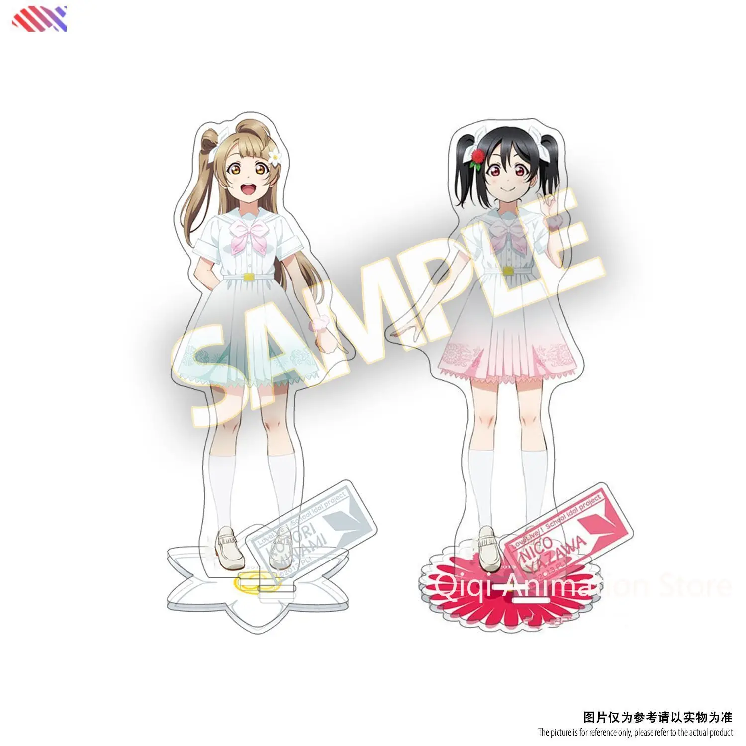 

Аниме LoveLive! Yazawa Nico Minami Kotori Подставка для косплея Акриловая мультяшная фигурка Подарочная сумка на день рождения Декор Коллекция для