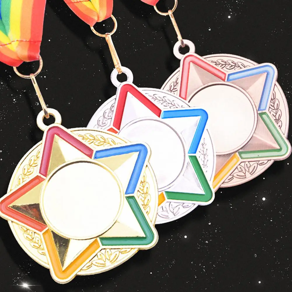 Winner Medal Kids Awards Medal Alloy Gold Winners Medals Sports Day Party Bag Prize Awards Toys For Sports Accessories Souvenir