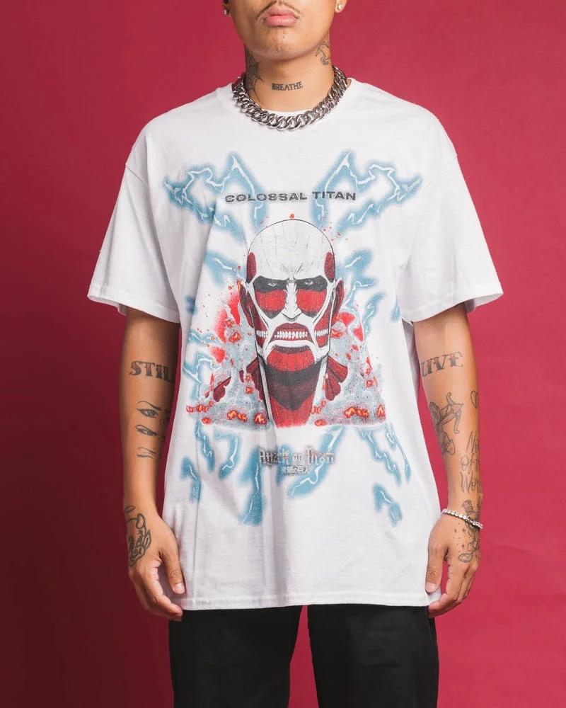 Anime Attack on Titan Levi Ackerman Manga Sketch Print T-shirt Men Vertical Japanese Letter Survey Corps Symbol Cotton Casual