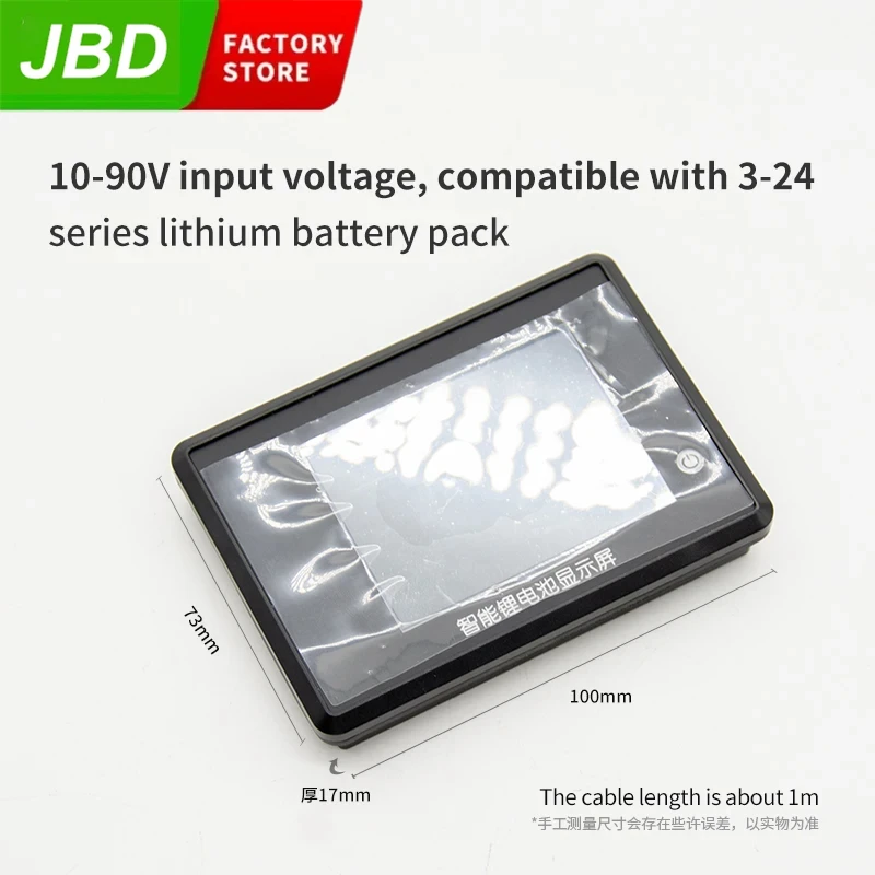 Akcesoria JBD Moduł Bluetooth UART RS485 Wyświetlacz LCD do baterii litowej Smart BMS 3S-20S z funkcją komunikacji