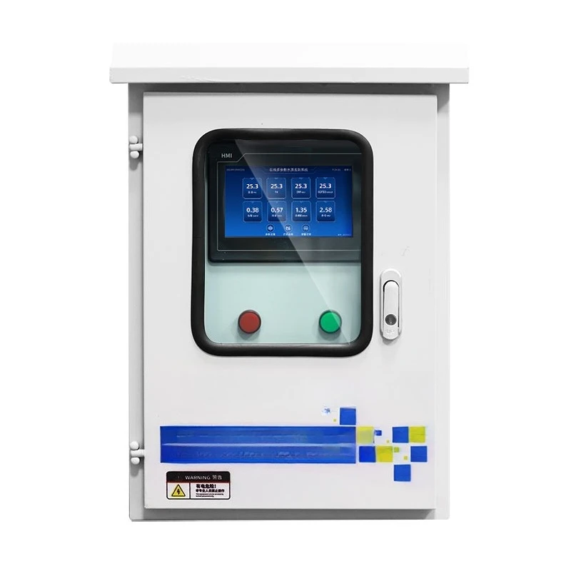 Water quality testers, monitors, sewage pools, turbidity dissolution