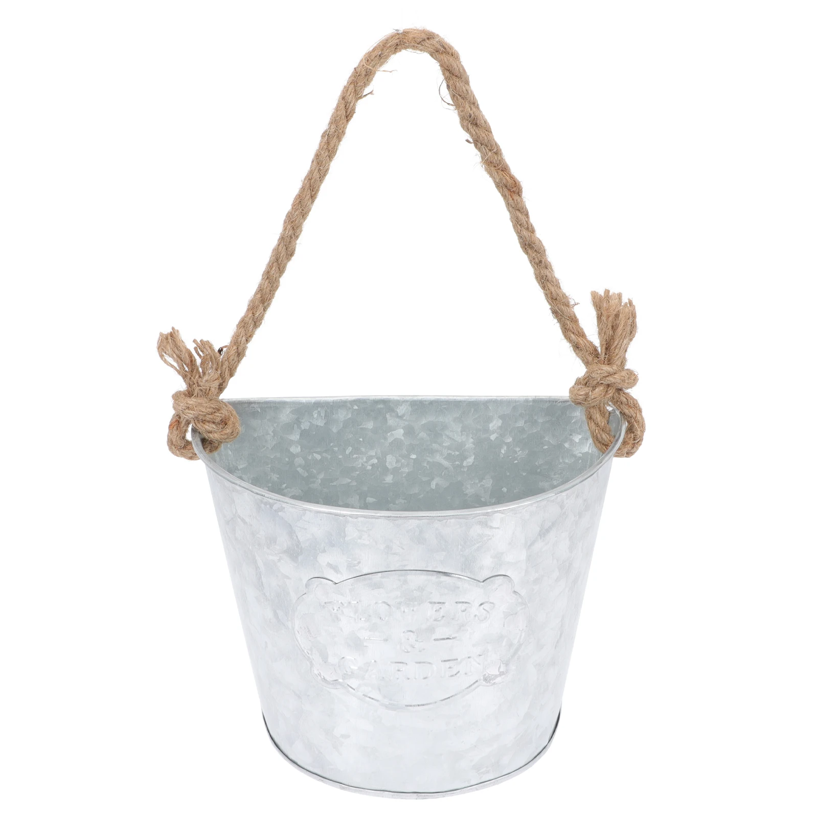 

Wall Pot Vintage Home Decor Metal Planter Silver Indoor Planters Wall Hanging Flower Pot Hanging Garden Retro Style