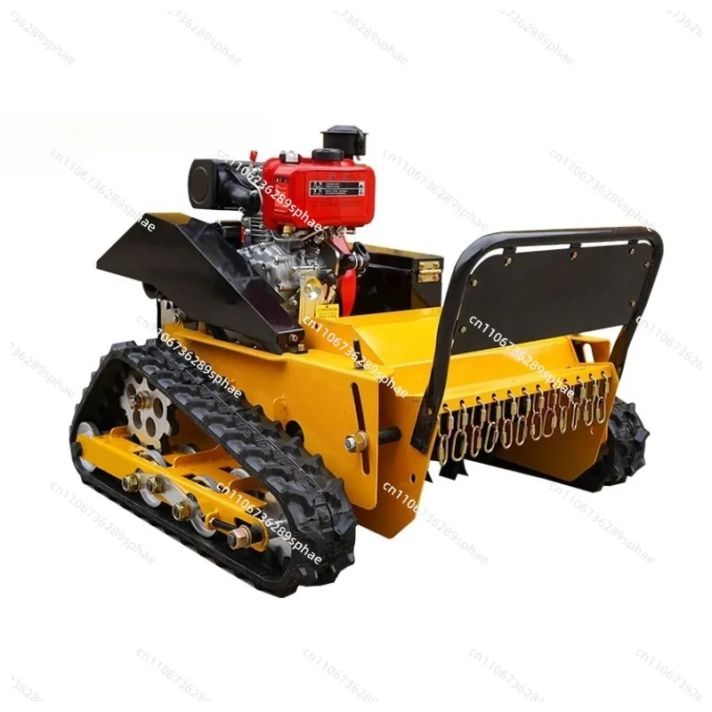 Remote Control Lawn Mower Crawler Multifunctional Orchard Crushing Weeder Agricultural Garden Lawn Trimmer Wasteland