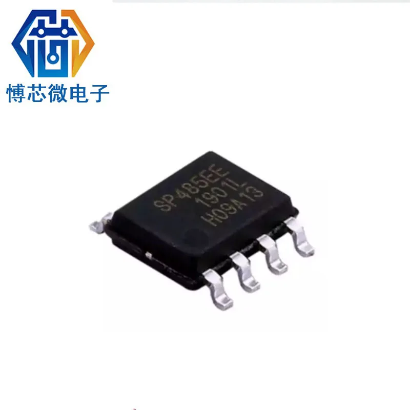 10PCS  SP485EEN-L/TR Package: SOIC-8-150mil RS485 transceiver chip