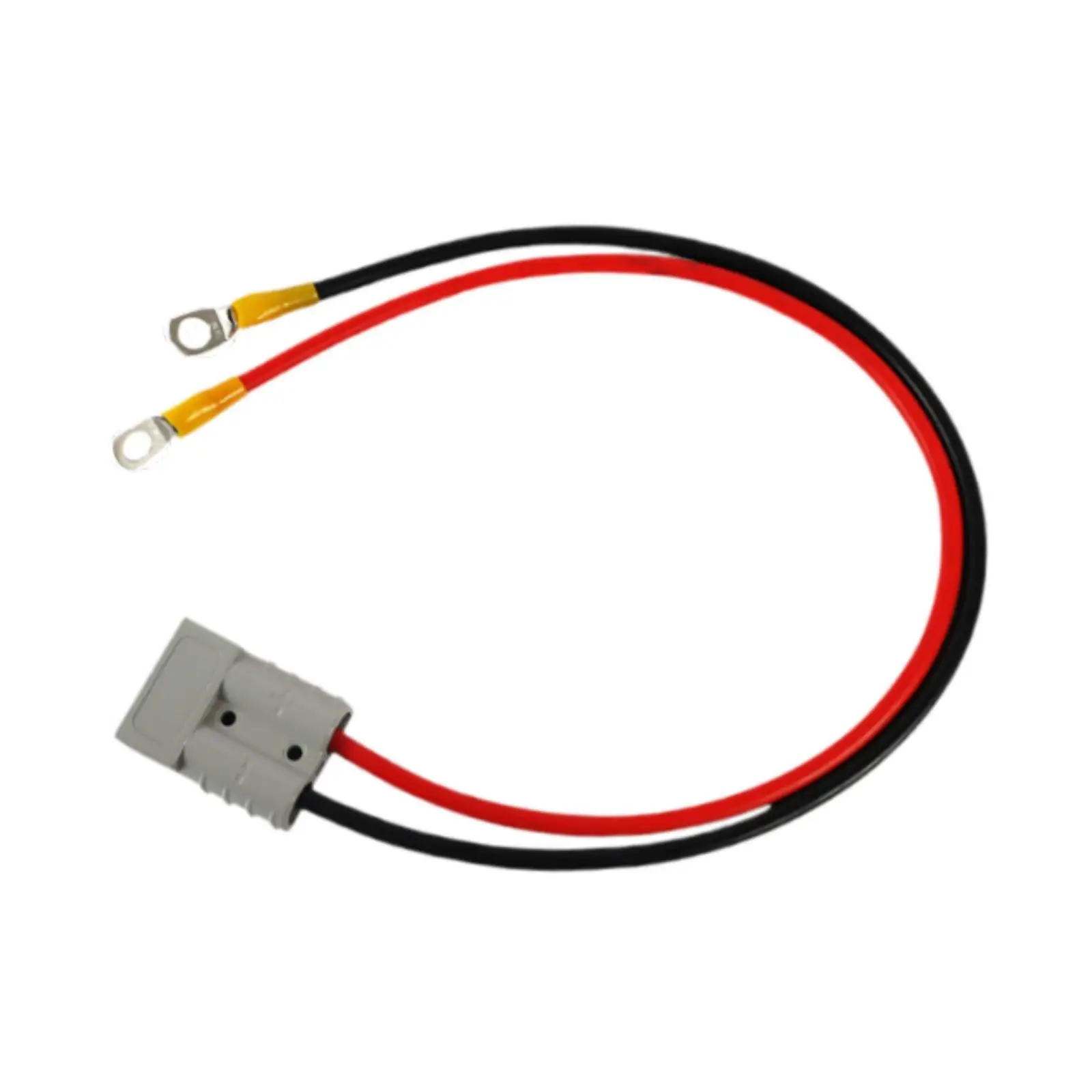 

50A Connector Plug with O Rings, Sturdy Quick Connector 8AWG Cable for Motors Tractors Sightseeing Car