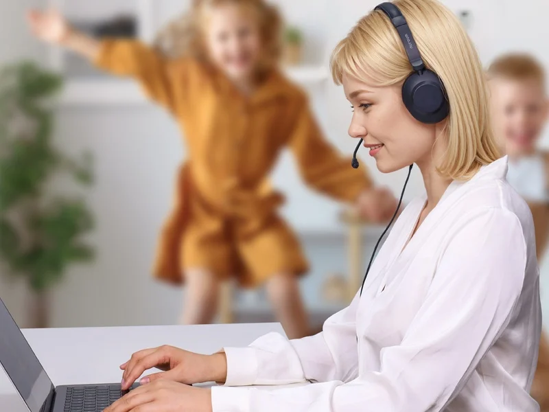 Nuroum HP21 USB A/Type-C Headset mit Mikrofon, Geräuschunterdrückung für Büro, Callcenter, Computer-Kopfhörer für PC, Laptop, Mac, Plug & Play, Stummschalttaste – Detail 12