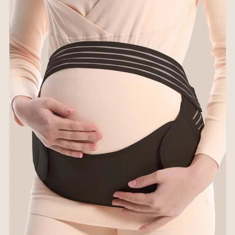 Ceinture de soutien pour la grossesse, ceinture abdominale réglable pour soulager le dos et les hanches, soutien respirant pour femmes, utilisation quotidienne