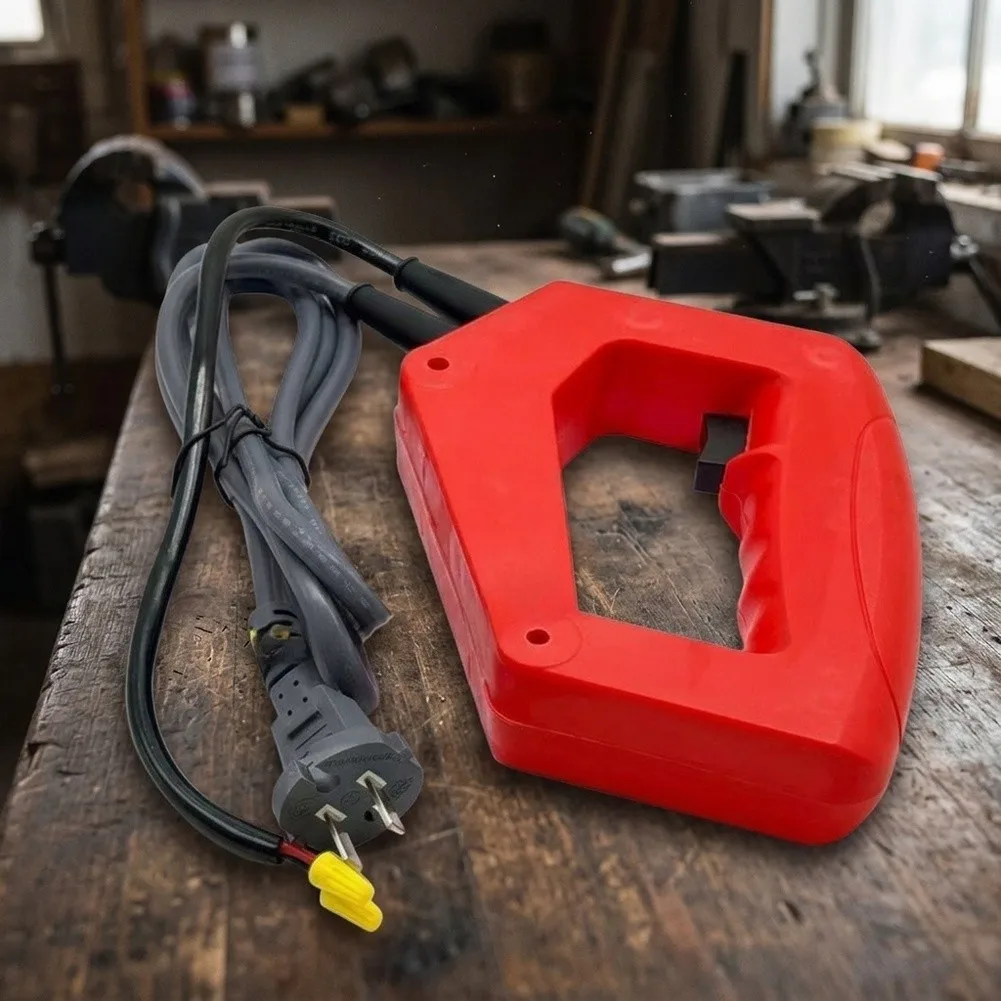 Red Aluminum Saw Handle Assembly With Plastic Grip Quick Connect For 10 Inch 255mm Power Cutting Machine Tool Accessories