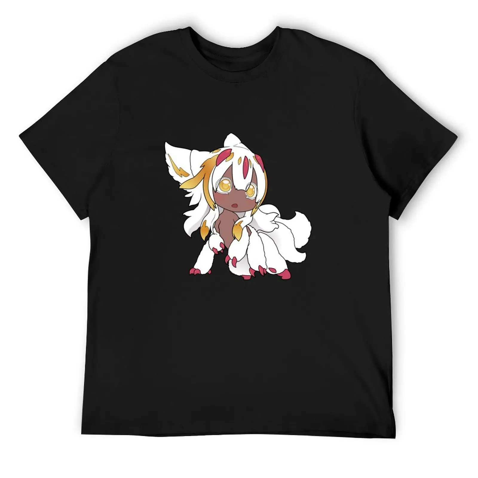 

Made In Abyss Faputa Chibi T-Shirt vintage graphic tee blanks black t-shirts for men