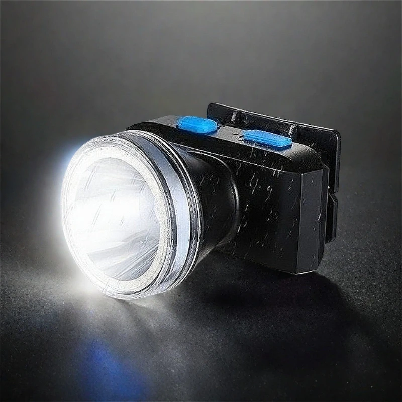 Outdoor Head Light Rechargeable Headlamp Waterproof Flashlight Fishing Light Rechargeable Ultra Bright Head Mounted Flashlight