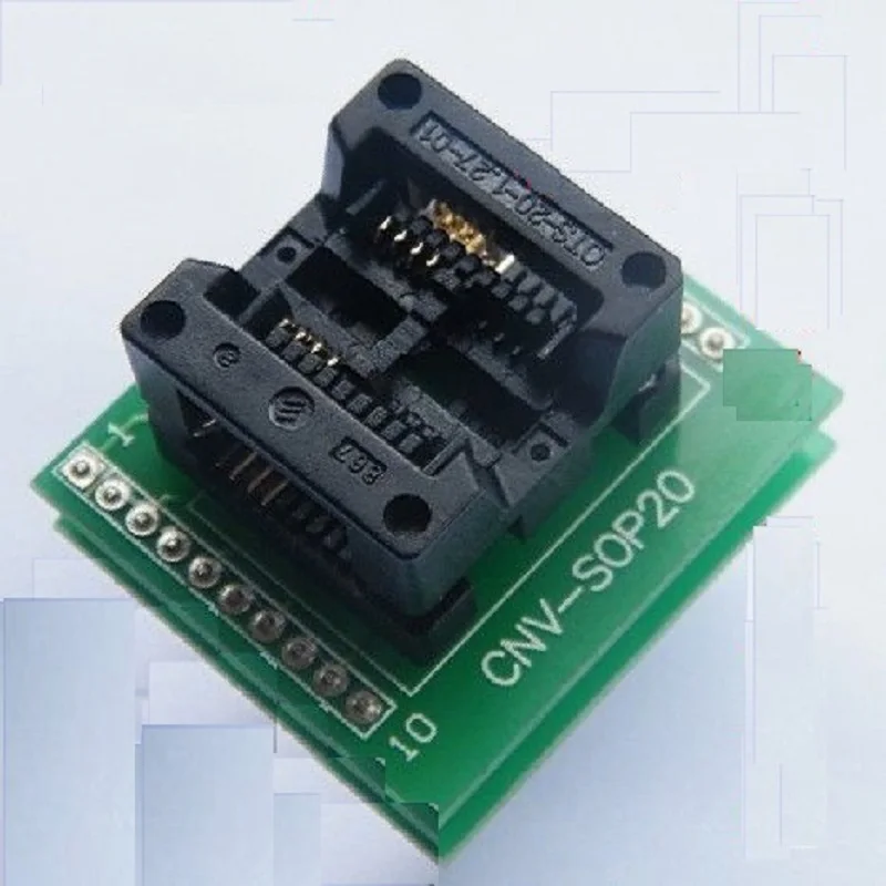 SOIC8 SOP8 szerokokątny przełącznik siedziska DIP8 pozłacane podwójne gniazdo do programowania styków