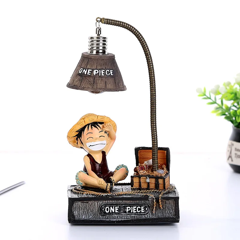 New One Piece Luffy Chopper Cartoon Anime Night Light Kawaii Fashion Desktop Decoration Bedroom Atmosphere Light Children\'s Toys