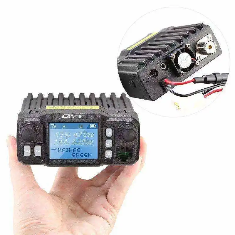 QYT KT-7900D 25W car mounted mobile two way radio base radio in vehicle two way radio wireless speaker walkie talkie