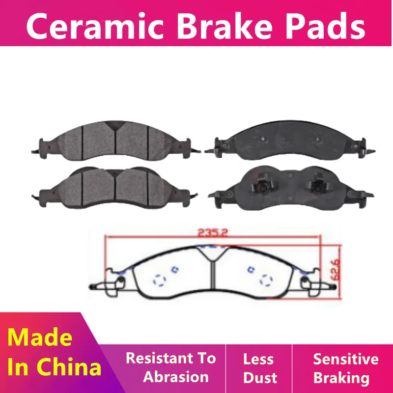 Front Brake Pads-46006 For Ford Conqueror (U324), Lincoln Navigator (U326) (2006-2017) Auto Parts  7L1Z2001B