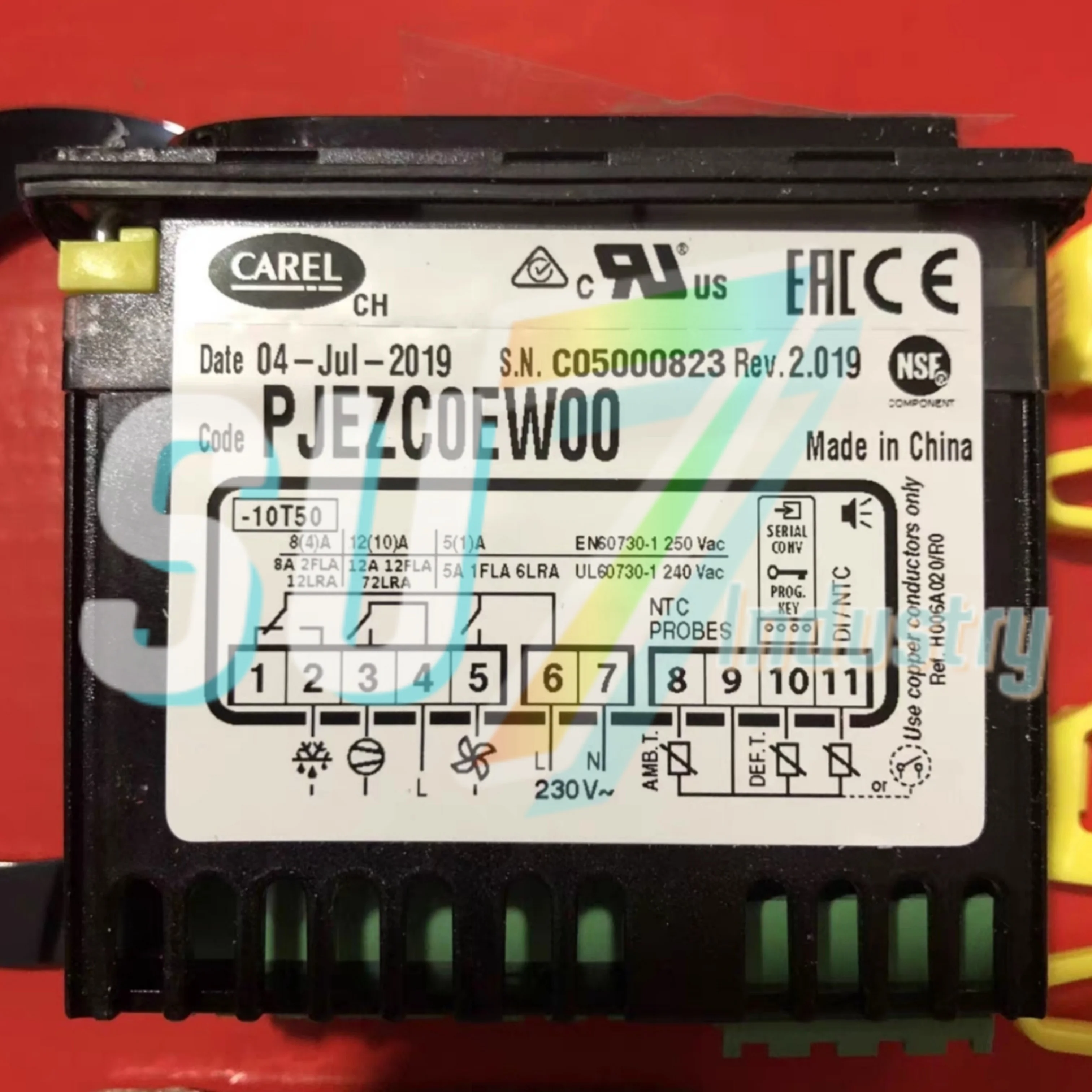 PJEZC0E000 PJEZC0E010 PJEZC0EW00 Controlador de temperatura Nuevo en caja