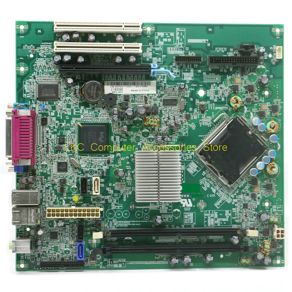 Untuk DELL OptiPlex 330 Tower 330 Tower Desktop Motherboard KP561 0KP561 CN-0KP561 Produsen Diperbaharui 100% Diuji Bekerja