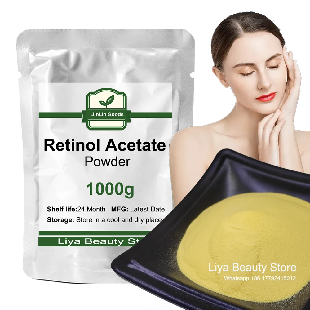 

High Quality Retinol Acetate Powder/Vitamin A Acetate Powder Cosmetic Raw Material