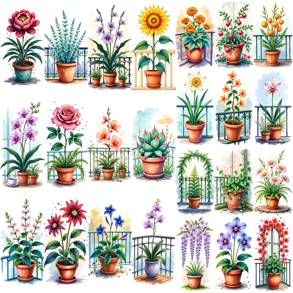 9 قطعة الوشم المؤقت أصائص زرع ملصقات الوشم المؤقت أنماط الأزهار مقاوم للماء ملصقات الجسم طويلة الأمد للسيدات