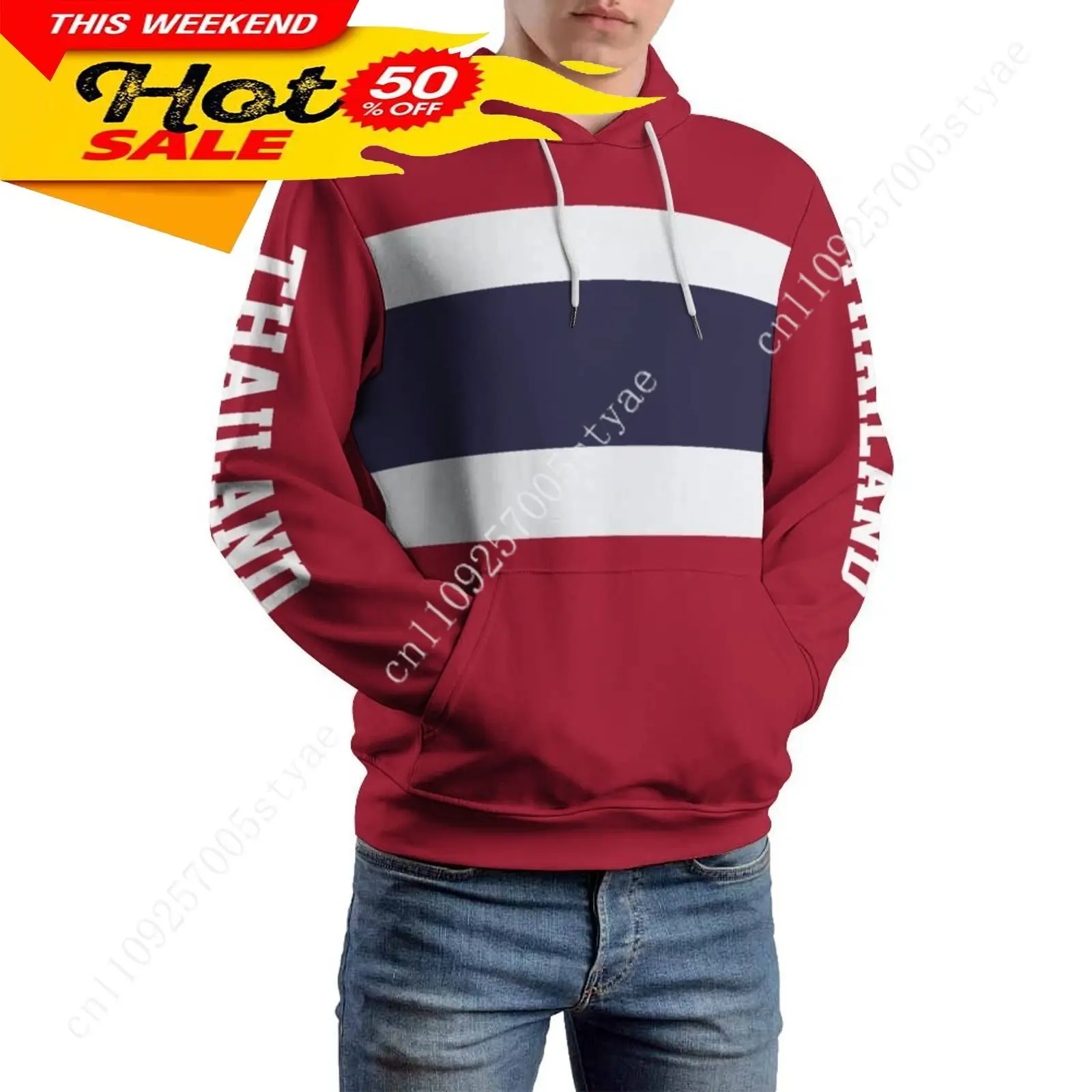 

Thailand Flag Hoodies men woman warm Pullover Hooded Cool Hoodie Fashion Sweatshirt Casual Tops clothing With Pockets