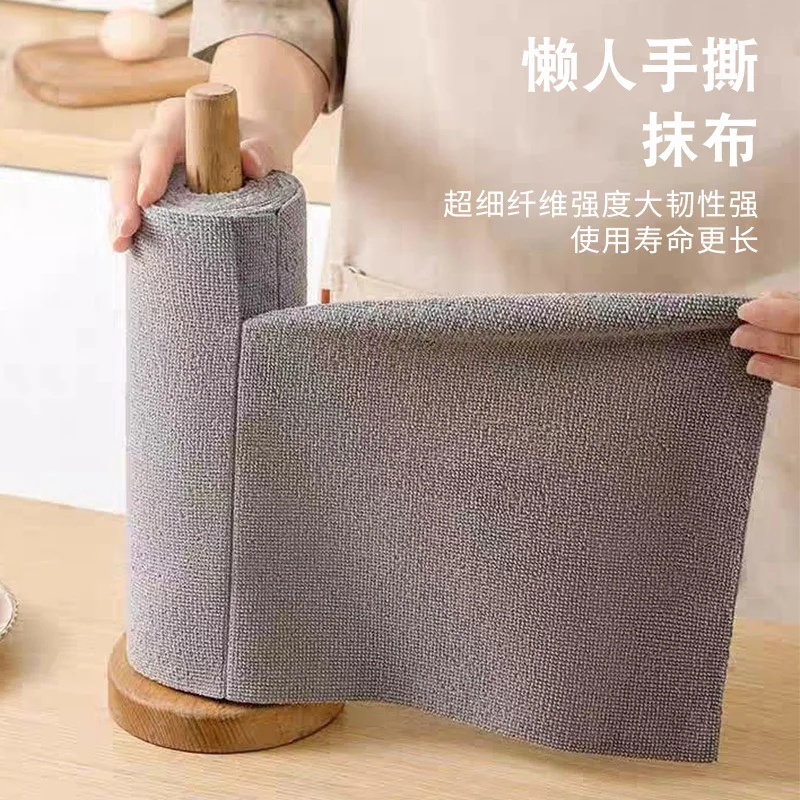 Lazy person's cloth,kitchen-specific hand-tearable dishwashing cloth,suitable for both wet and dry use,lint-free,absorbent towel