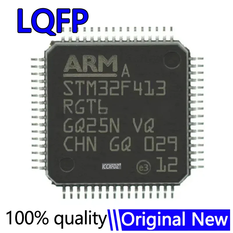 100% New STM32F413RGT6 STM32F413 RGT6 LQFP-64 MCU In Stock