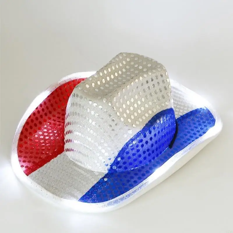 

L5YA Large Brim Hat Bachelorette Party Hat Unisex JazzHat Night Club Cap Party Supply