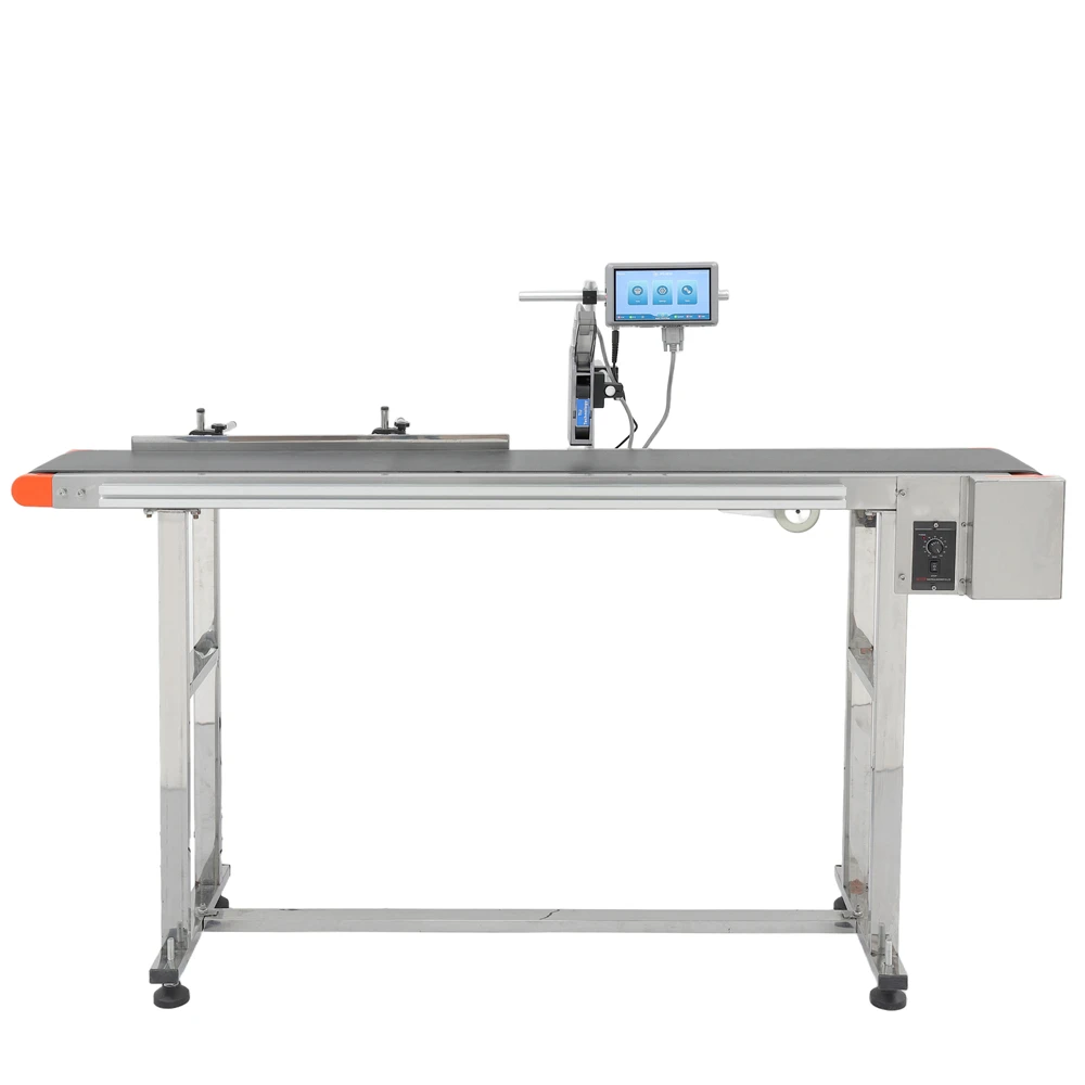 

High Resolution Inkjet Printer H-P TIJ 2.5 Thermal Technology 2 Printheads PVC Application 1-25.4mm Expiry Date Coder
