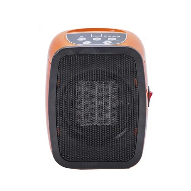 

Household compact portable PTC heating British American plug-in mini smart electric fan heater