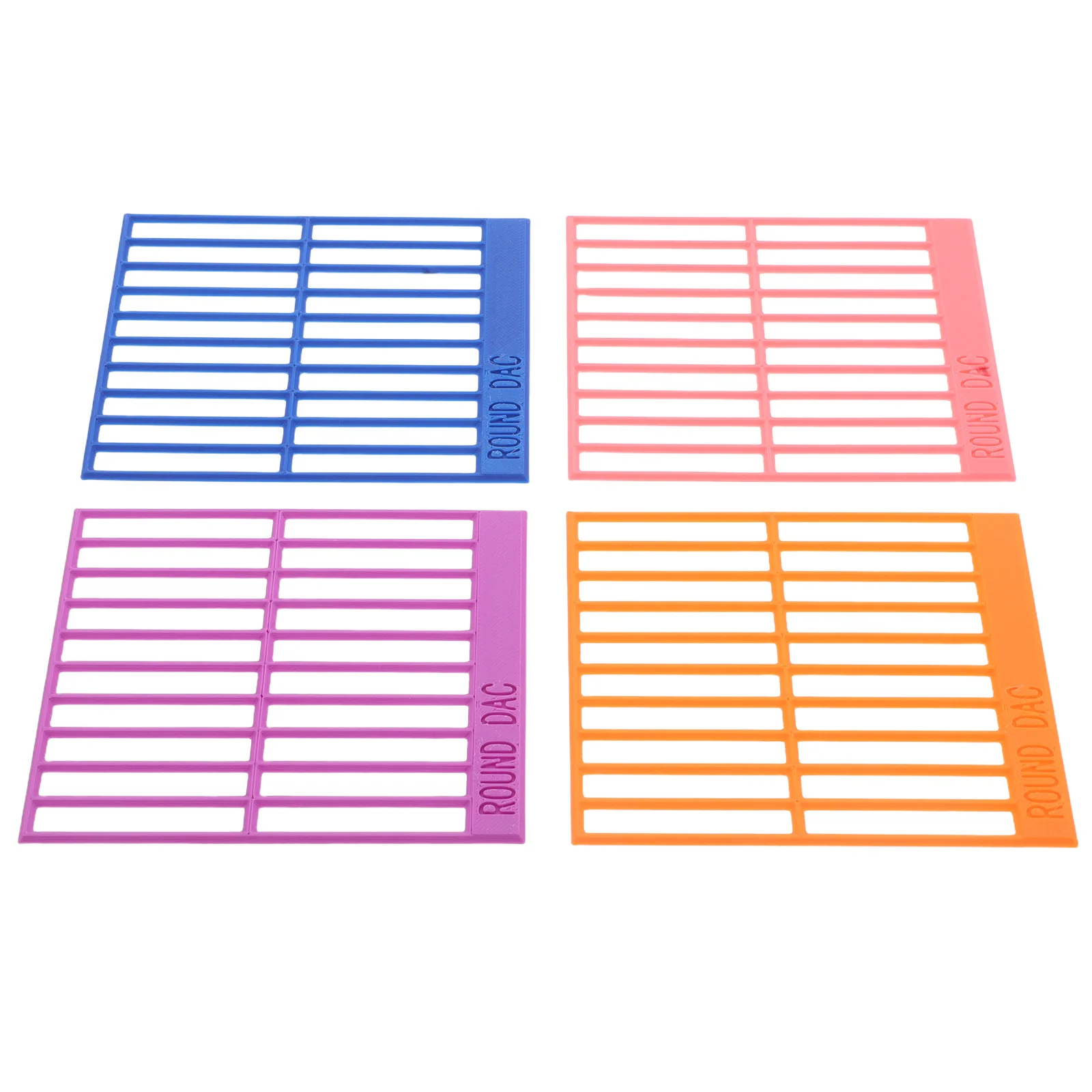 

4Pcs Rhinestone Art Ruler Precision Placement Tool for DIY Beading Craft Straight Edge Alignment Measuring Guide Supplies