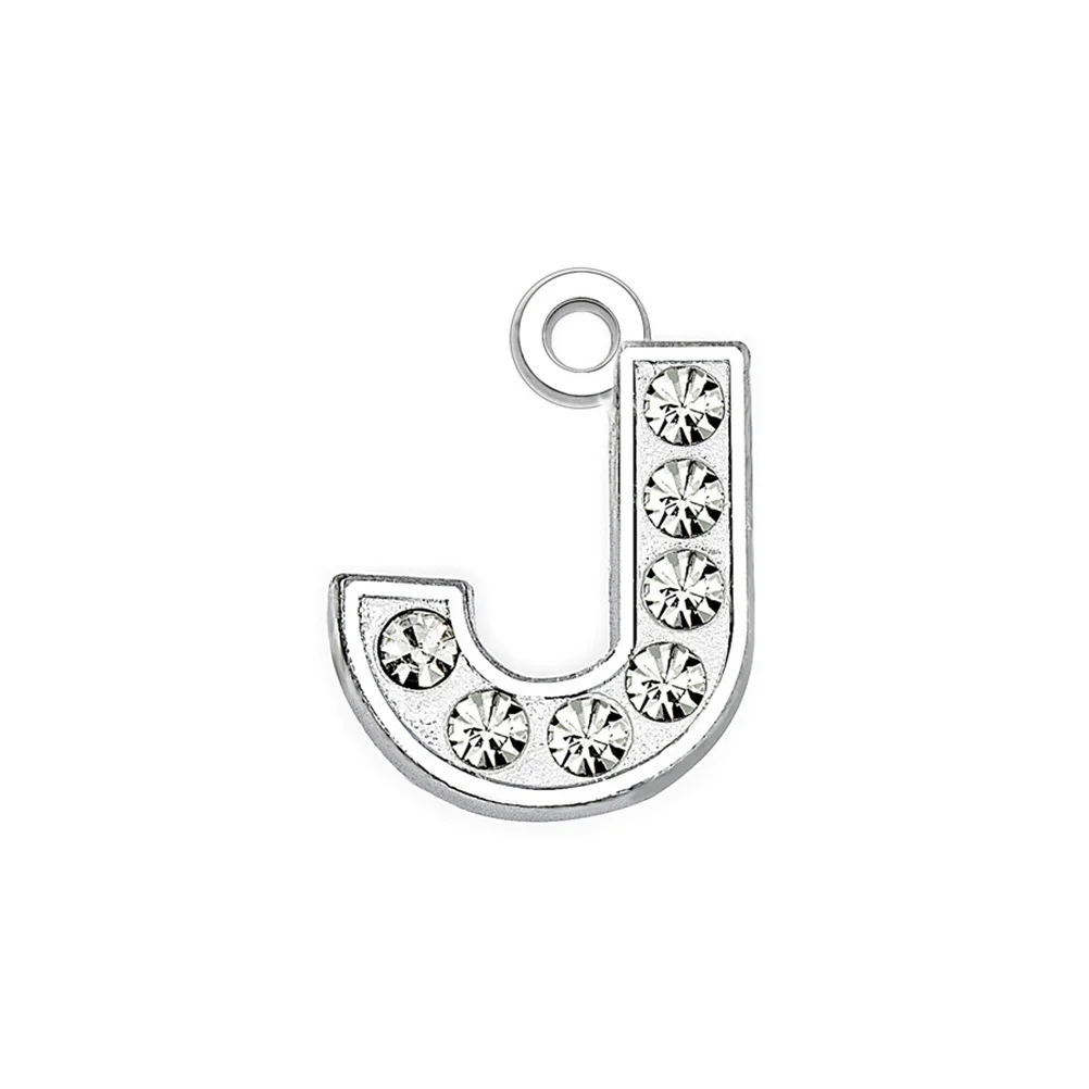 

26Pcs Letters for DIY Craft Diamond Alphabet Pendants A-Z Custom Jewelry Key Chain Bracelet Photo Jewelry Charms