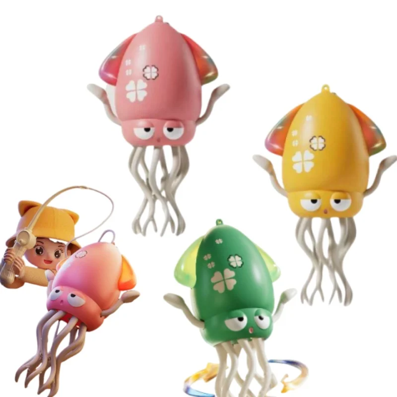 

Magical Dancing Octopus Electronic Toys Cartoon Swinging Octopus Toys With Music Lights Parent-child Interactive Toys