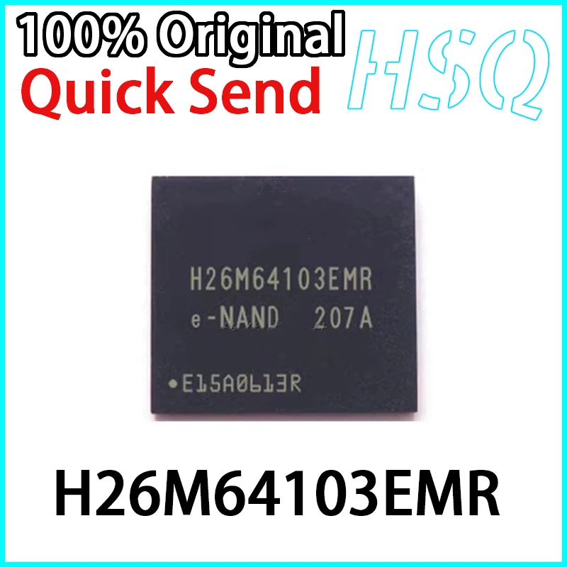 

1PCS Original H26M64103EMR H26M64103 BGA153 EMMC 32GB Storage Chip, Brand New in Stock