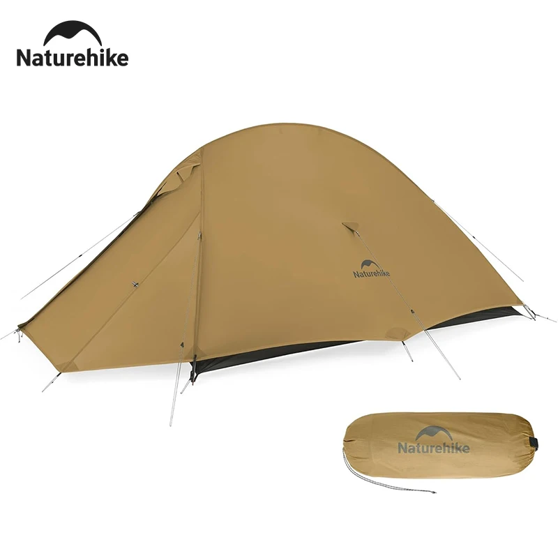 Naturehike Camping Tent Cloud Up Pro Ultralight Tent Outdoor Backpacking Hiking Travel 20D Nylon Waterproof Shelter Tent