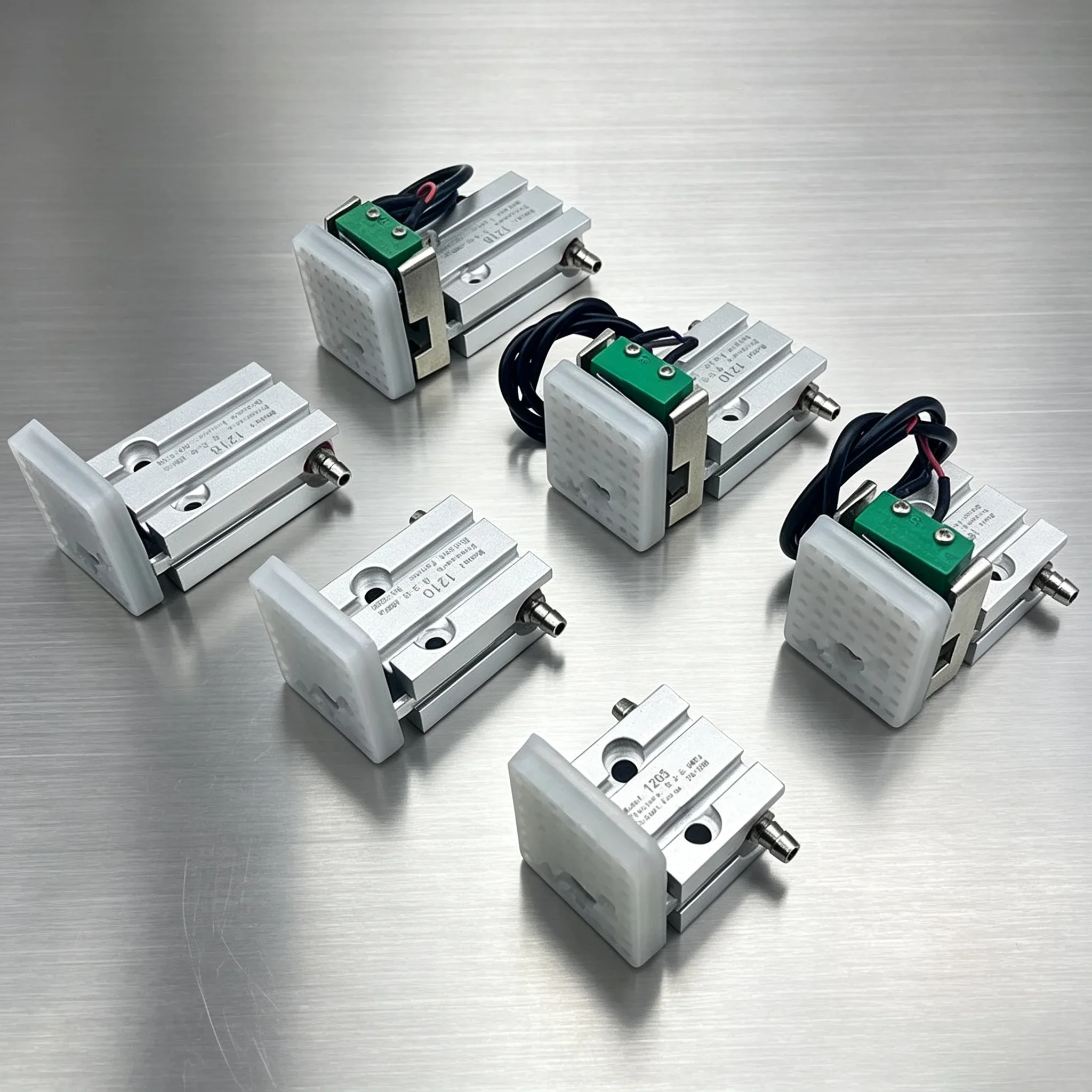 HLH Pneumatic Gripper Cylinder 1205PT 1210PT 1218PT Precision Fixture Micro Switch Manipulator Holding Fixture Cylinder