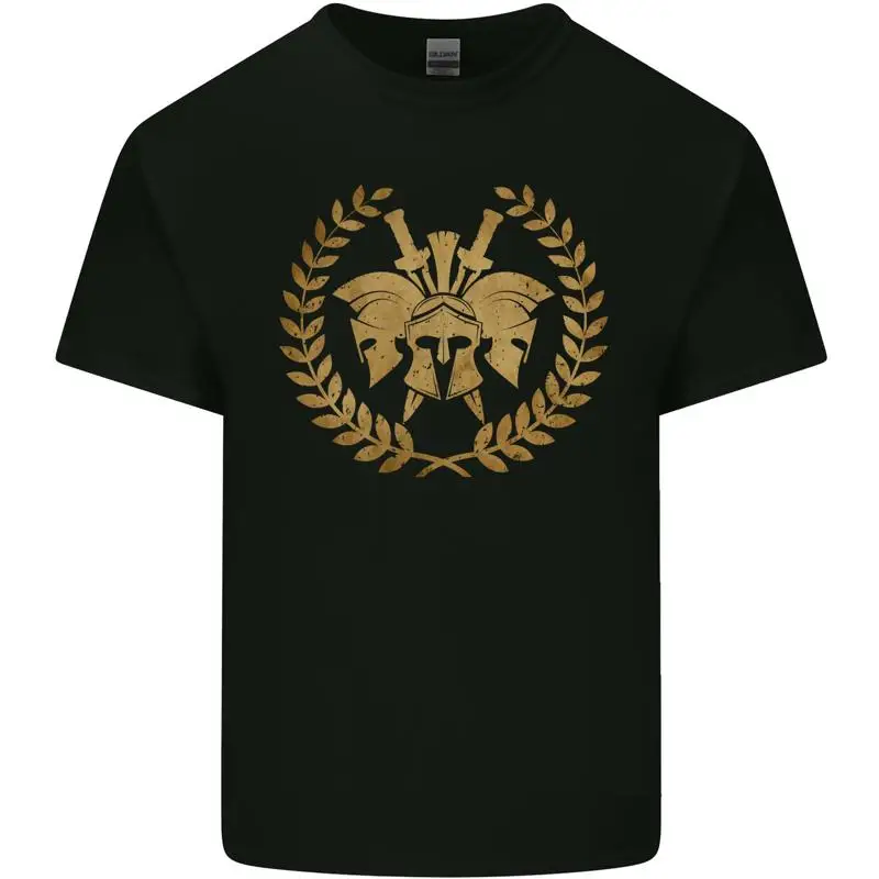 

3 Sparta helmets gym training bodybuilding cotton men's t-shirt