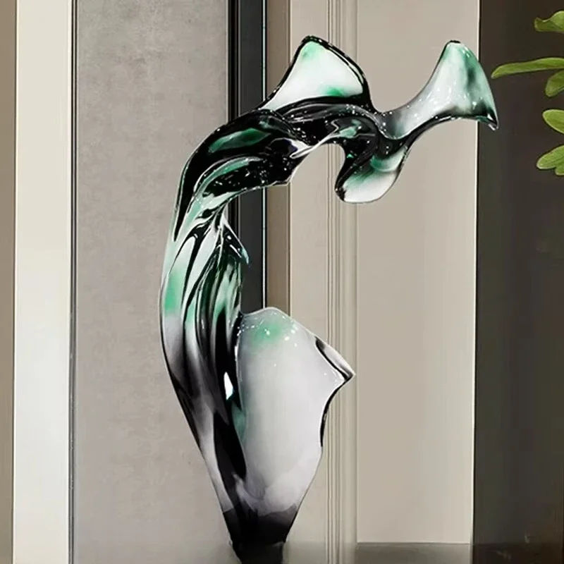 Abstract Design Modern Interior Sculpture Hotel Decoration Resin Sculpture