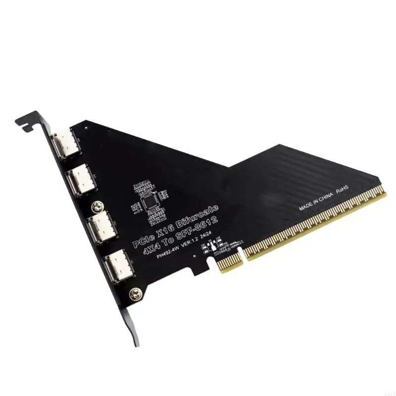 

Разделенный адаптер PCIe X16 на 4 порта поддерживает расширение PCIEX4X4X4X4 для Oculink SFF8612 для плавной интеграции