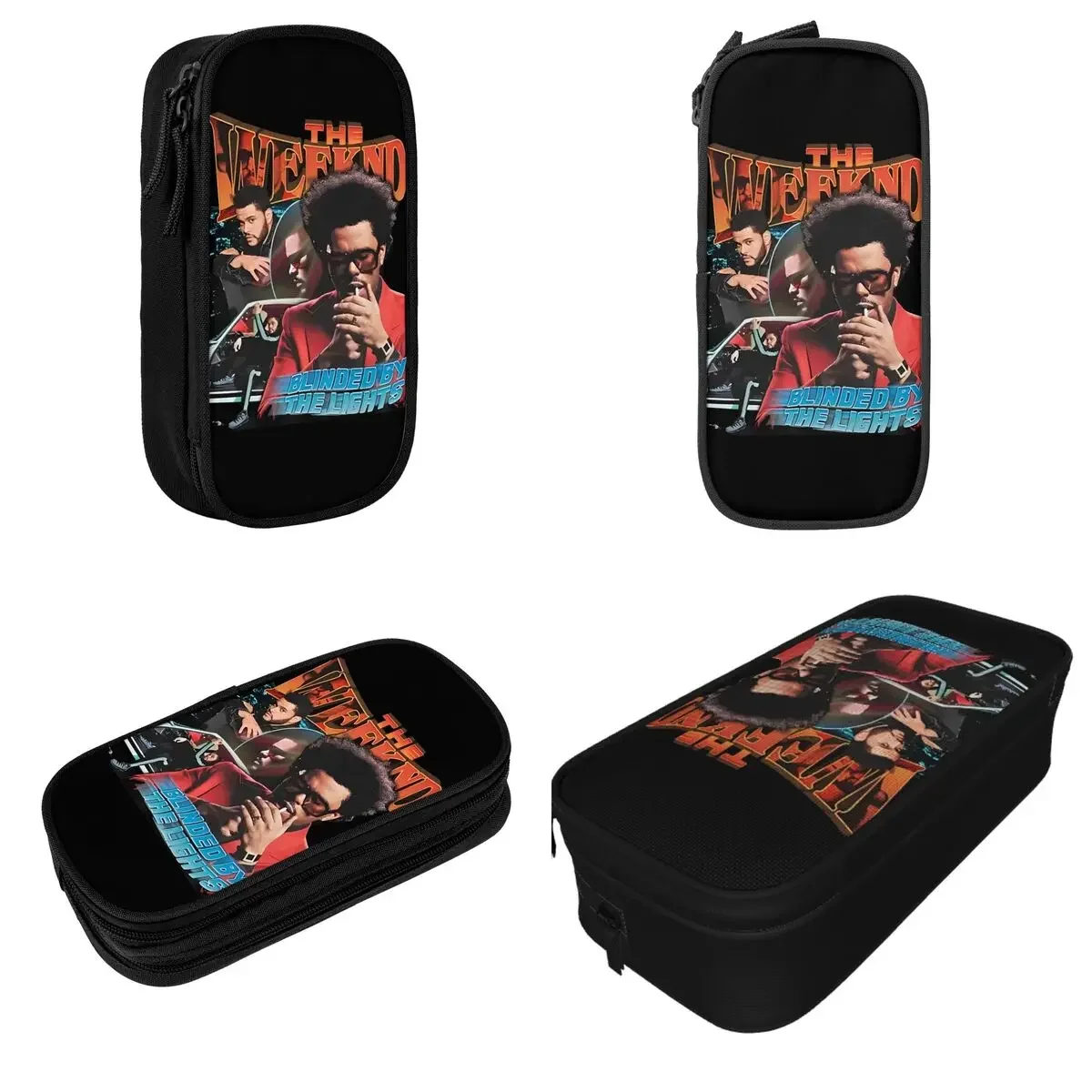 The Weeknd RNB Muziek Etui Leuke Pen Box Zakken voor Student Grote Capaciteit Studenten School Cadeau Pennenbakje