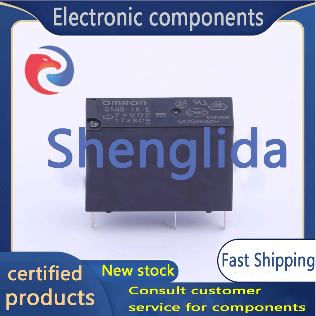 G5NB-1A-E-24VDC package plug-in, 10 7x20.4mm 24V power relays