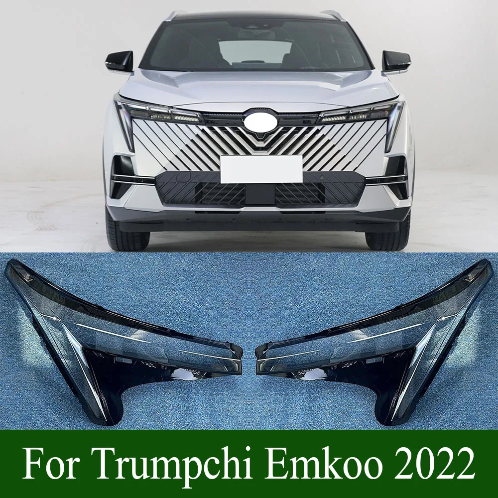 

For Trumpchi Emkoo 2022 Headlamp Transparent Cover Headlight Shell Lens Replace The Original Lampshade Plexiglass