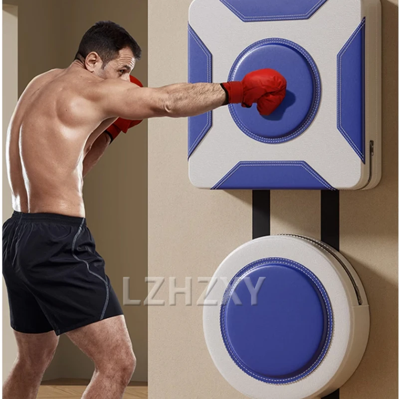 

2PCS Boxing Target Adult Children Fitness Wall Target Taekwondo Training Sandbags Training Equipment PU Leather Punching Bag