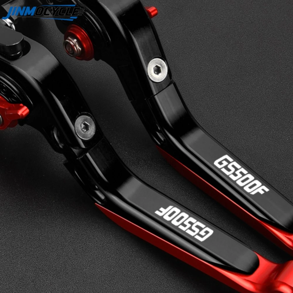 For Suzuki GS 500 F GS 500F 2004 2004 2005 2006-2009 2008 GS500F JINMOCYCLE Accessories Brake Clutch Levers Handlebar Hand Grips