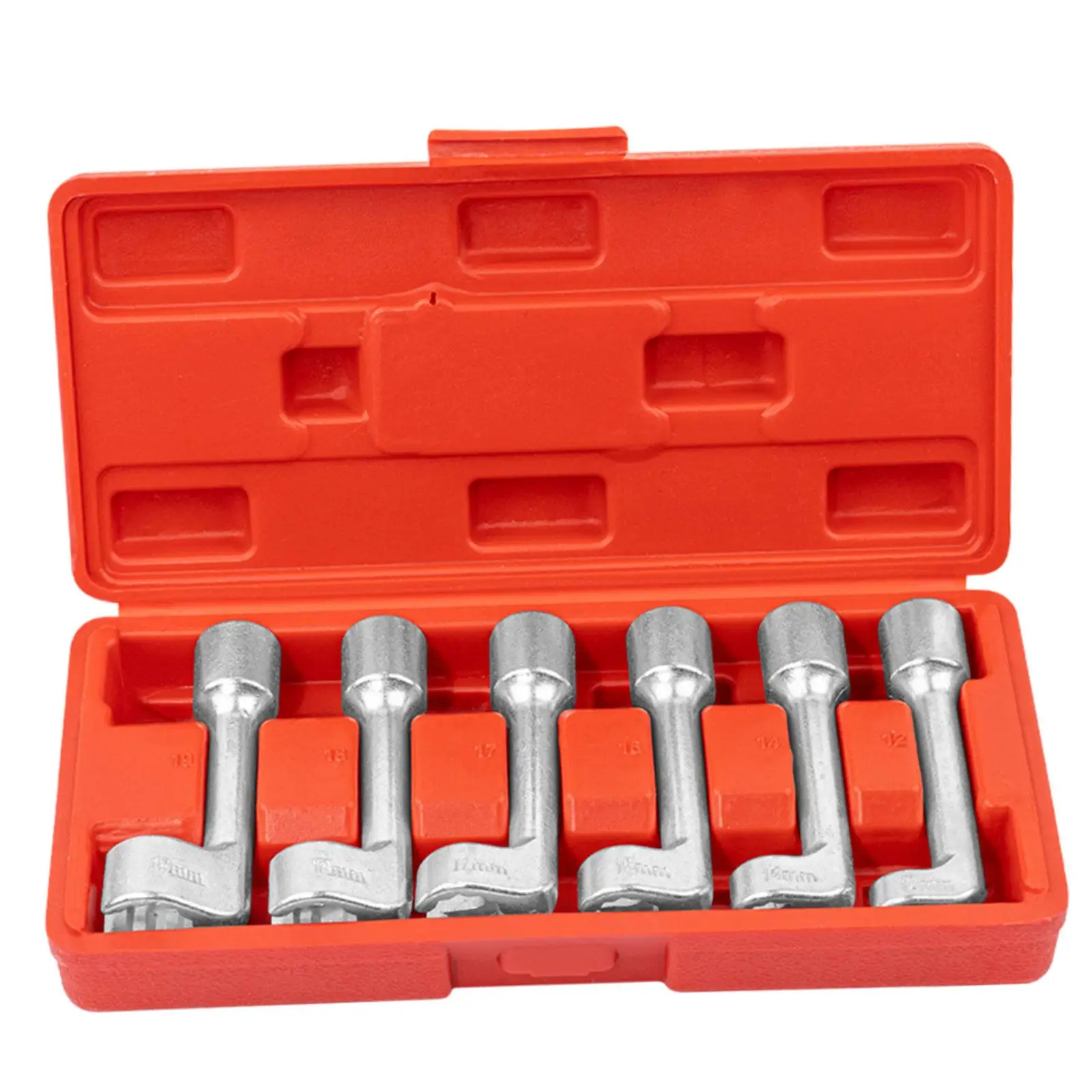 

Diesel Line Sockets Wrench Hand Tool Sturdy Easy to Use with Storage Box Spanner Socket Portable for Truck Auto