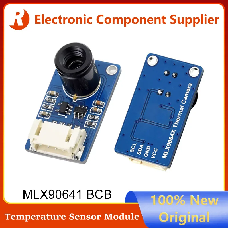 MLX90641 BCB Infrared Camera Module 16*12 Pixel Non-Contact Temperature Measurement Module 55° Field Of View I₂C Interface